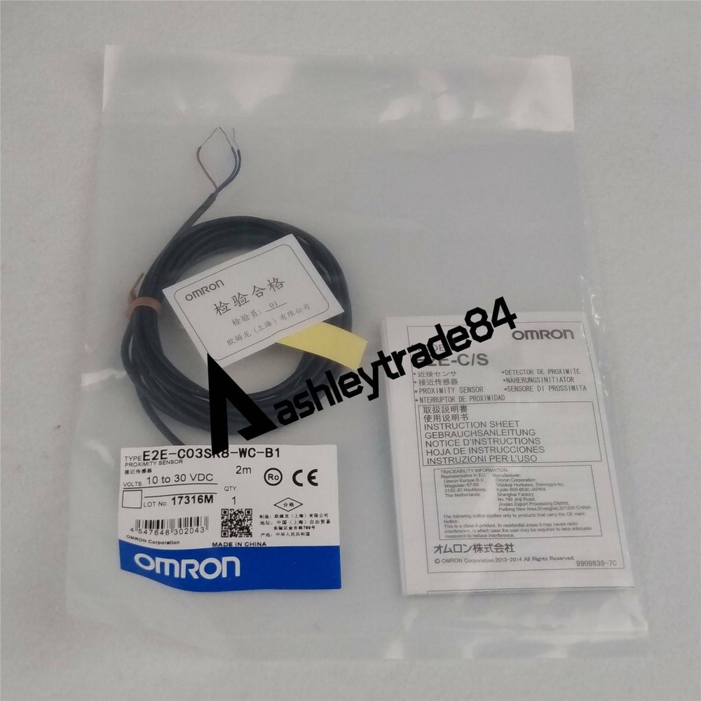 NEW OMRON PROXIMITY SWITCH E2E-C03SR8-WC-B1