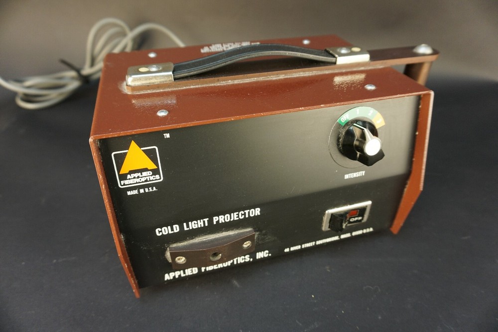 Microscope Fiber Optical Illuminator Cold Light Source Applied Fiberoptics