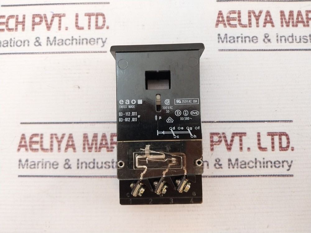 EAO 03-612.011 Pushbutton Switch Actuator 250V AC 10A