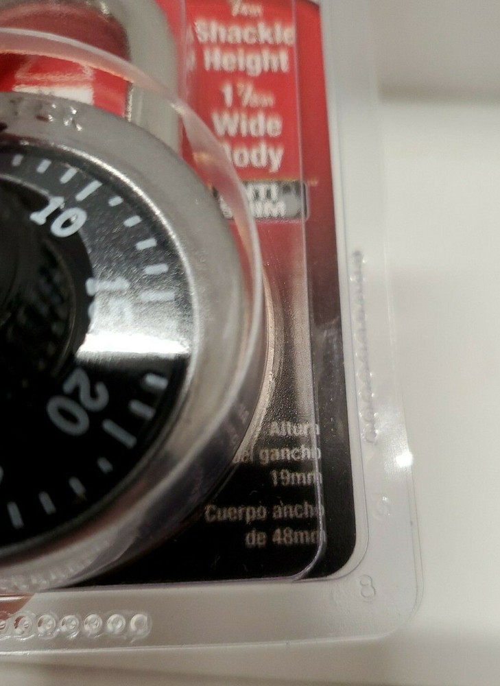 Master Lock Level 3 General Security Padlock #1500D