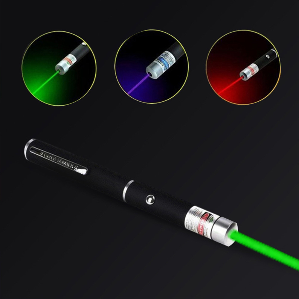 2Pack Lazer Green Battery-powered laser pointer Astronomy Visible Beam Light
