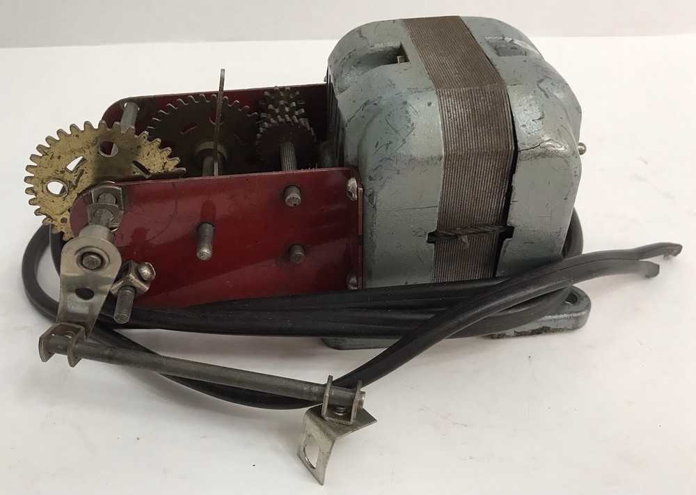 Vintage AC GILBERT Erector Set ROCKET LAUNCHER 10052 UNTESTED MOTOR *Read*