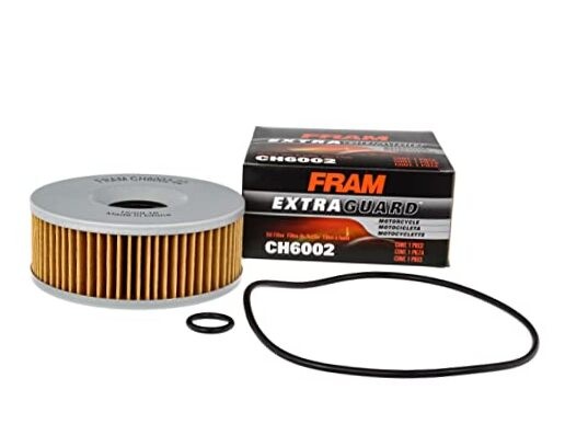 Extra Guard CH6002 Motorcycle/ATV Replacement Oil Filter, Fits Select One Size