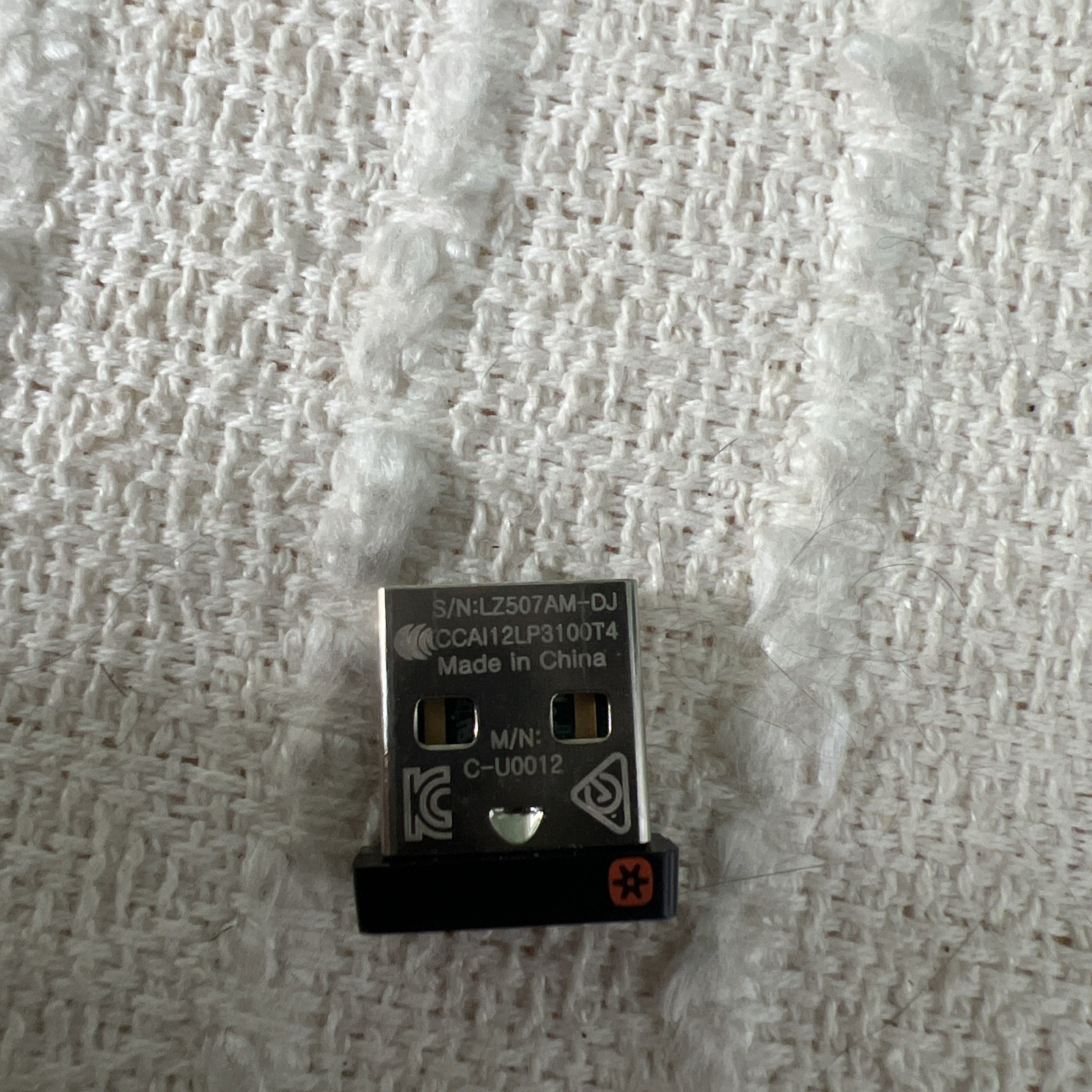 Logitech 6 Channel USB Unifying Receiver Dongle For Logitech Keyboard/Mouse