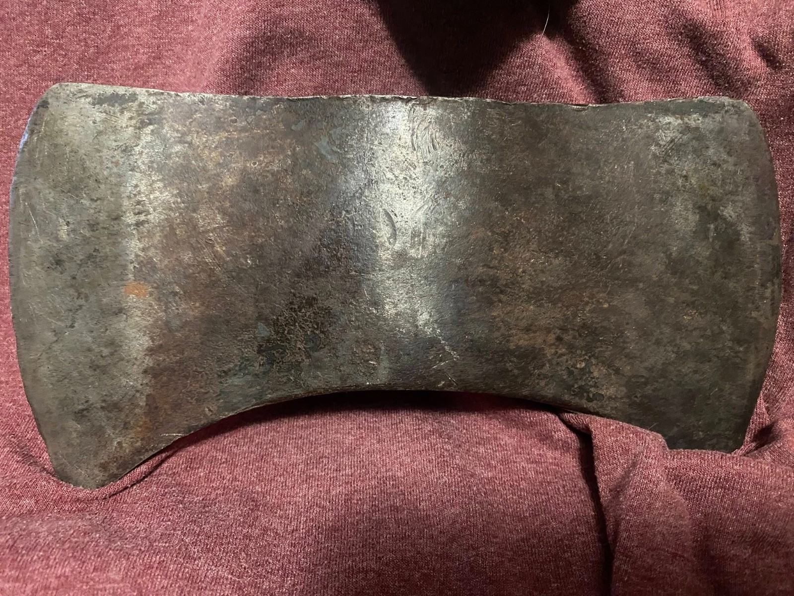 (2) VTG. DOUBLE BIT AXE HEADs UNMARKED No4 and A2