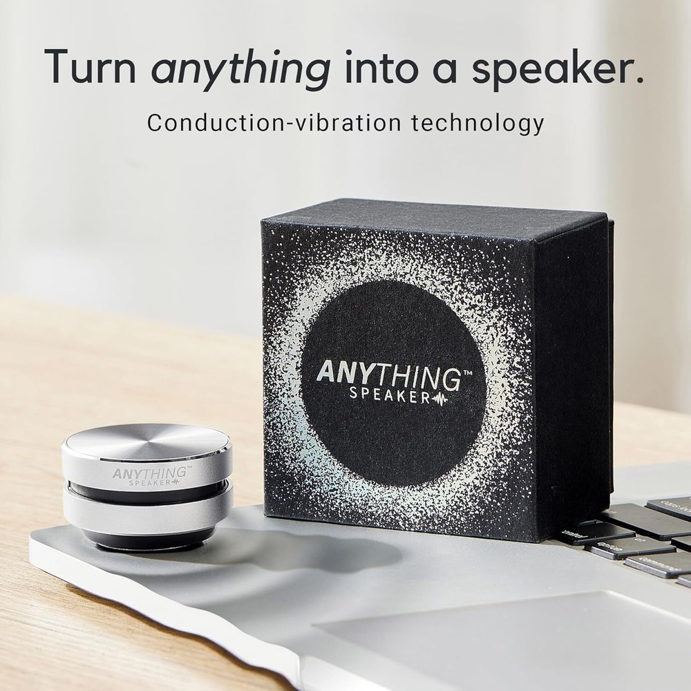 Mini Bluetooth Speaker 2024 - Bone Conduction Wireless Vibration, 360° Sound