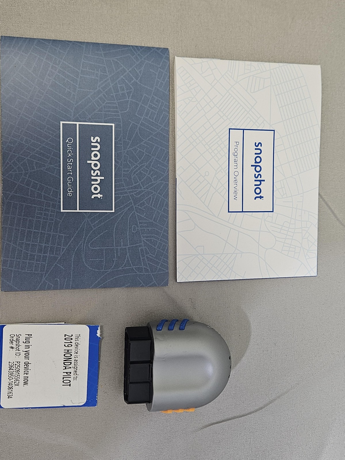 Snapshot OBD2 Telematics Device Gray Plug In Auto Car Monitor P250915562X Module