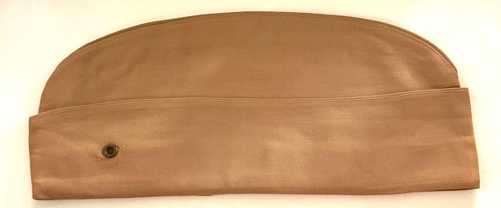 WWII USMC Khaki Garrison Cap