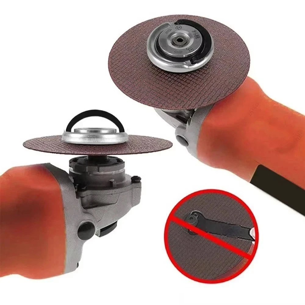 5pcs M14 Angle Grinder Quick Release Self-Locking Grinder Pressing Plate - NEW