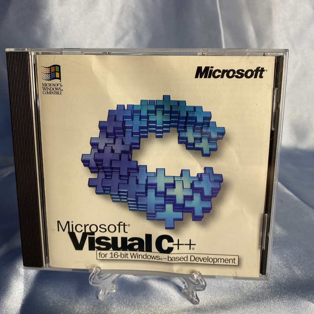 MICROSOFT VISUAL C++ Version 1.5.2 and 4.1 CD-ROM for Windows UNUSED