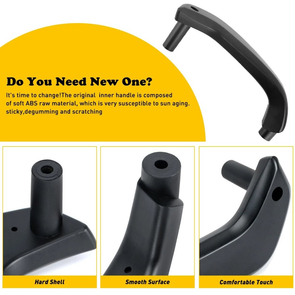 Front Left Driver Side Door Pull Handle Replacement for Ford Fiesta 2011-2020