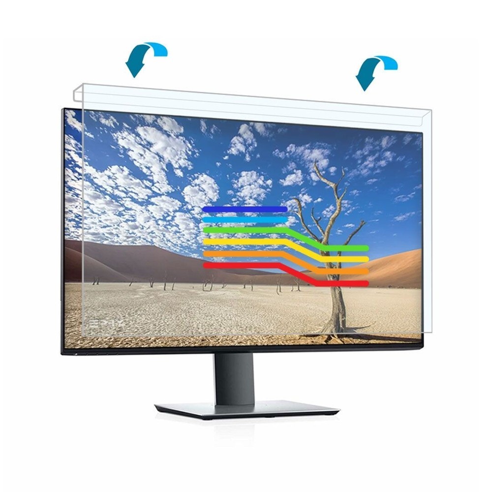 EPHY Hanging Blue Light Blocking Screen Filter for Laptops & Widescreen Monitors