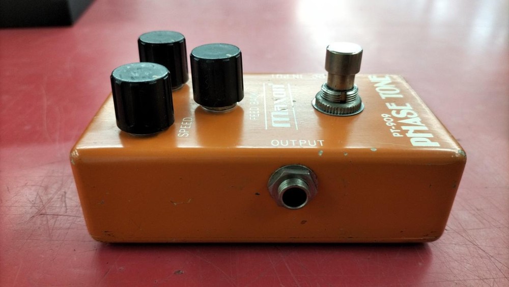 Maxon PT-909 Phase Tone Phaser Guitar Effect Pedal