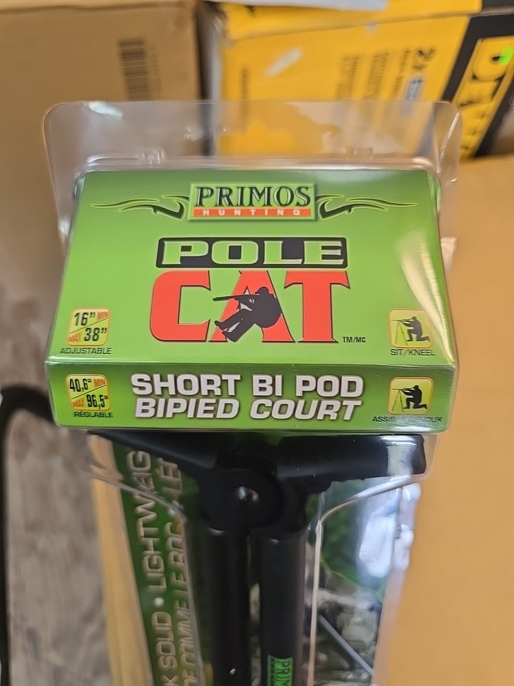 Primos Pole Cat Short Bi Pod Model 65482CN