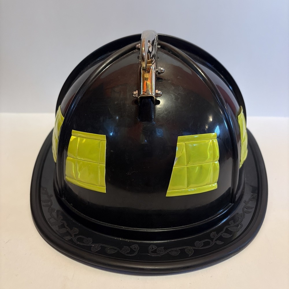 Real FireFighters Helmet with Eagle Emblem ~ Great Condition