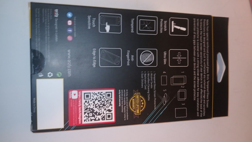 Orzly Nintendo Switch Lite SCREEN PROTECTOR