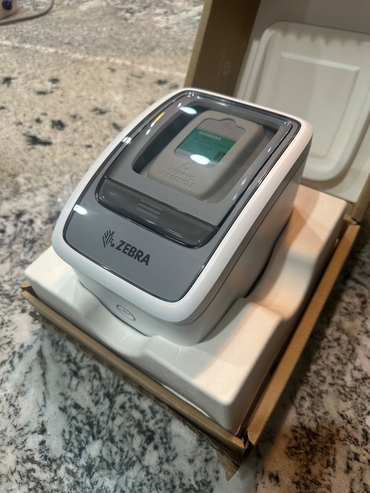 Zebra Bluetooth Wireless Barcode Label Printer ZSB Series Compact ZSB-DP12