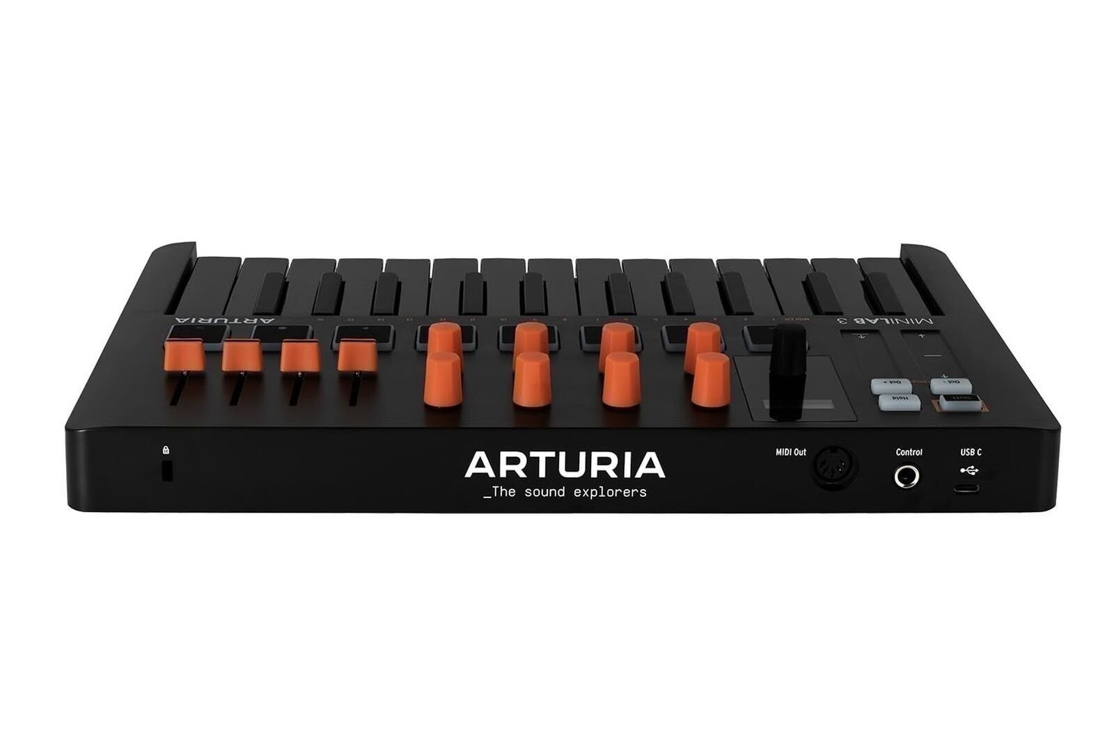 Arturia MiniLab 3 25 Slim-key Controller - Orange -OPEN BOX