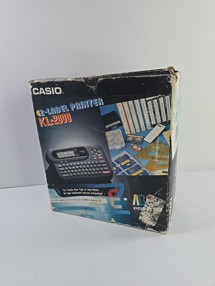 Vintage Casio EZ-Label Printer KL-2000