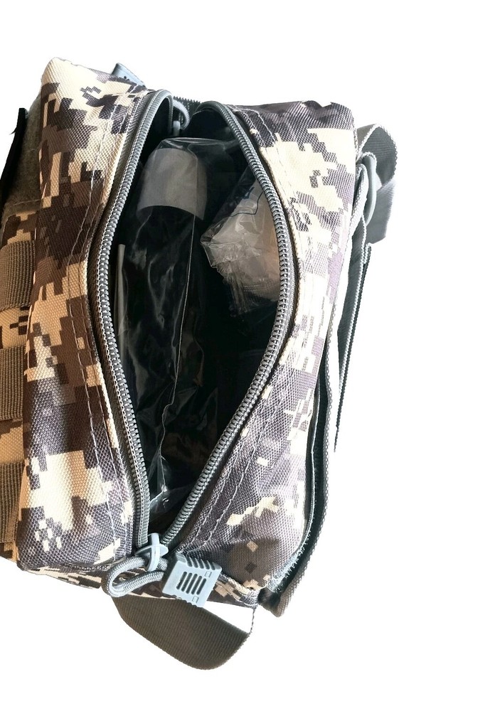 First Aide Kit | Digital Camo| Removable Patch | Molly System