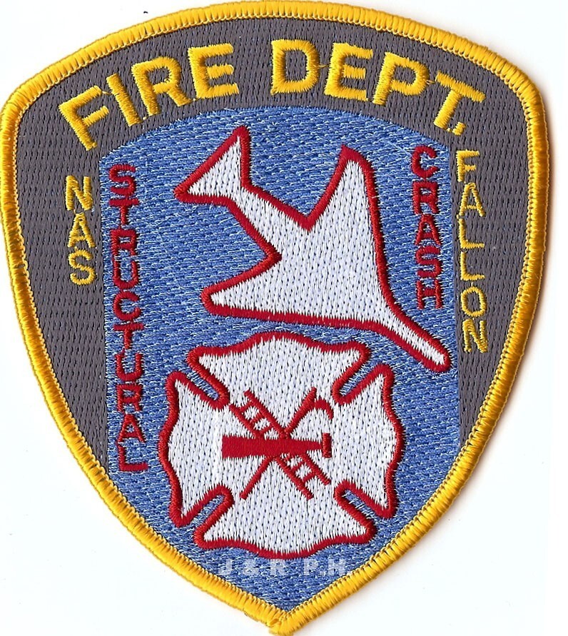 NAVY - N.A.S. Fallon Structural-Crash Fire Dept., NV (3.75" x 4.25") fire patch
