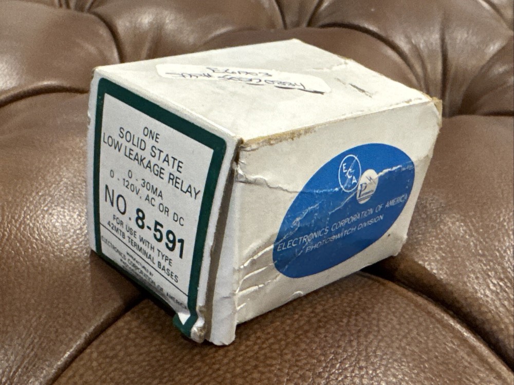 NEW Electronics Corporation 8-591 Solid State Low Leakage Relay FAST SHIPPING
