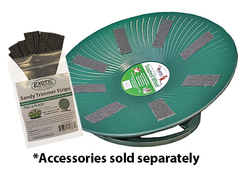 Treadmill Wheel 14" Black - Flying Saucer Pet Exercise Wheel - Durable All Metal