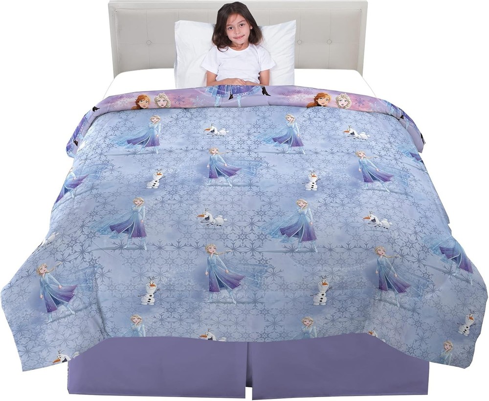 Disney Frozen 2 "Snowflake Magic" Full Comforter