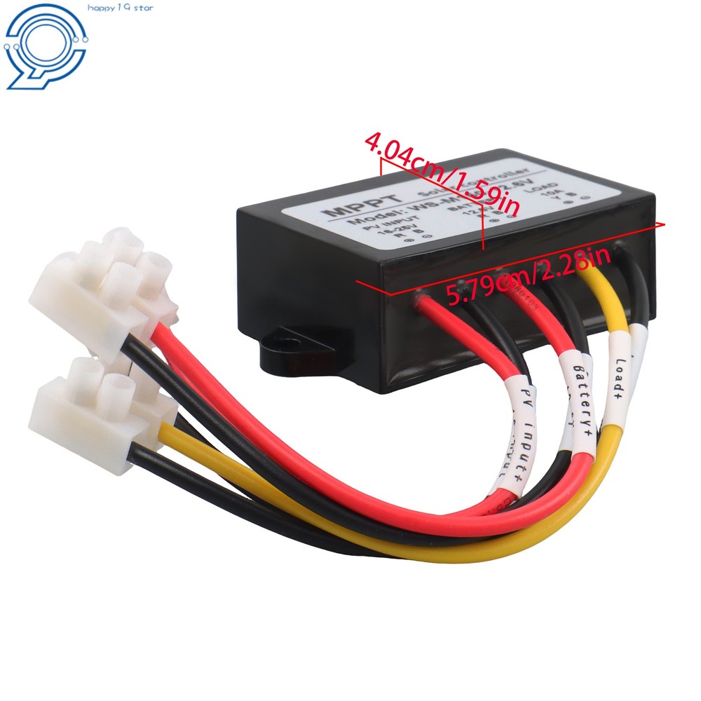 150W 12.6V Solar Battery Charge Controller Boost MPPT Voltage Adjustable