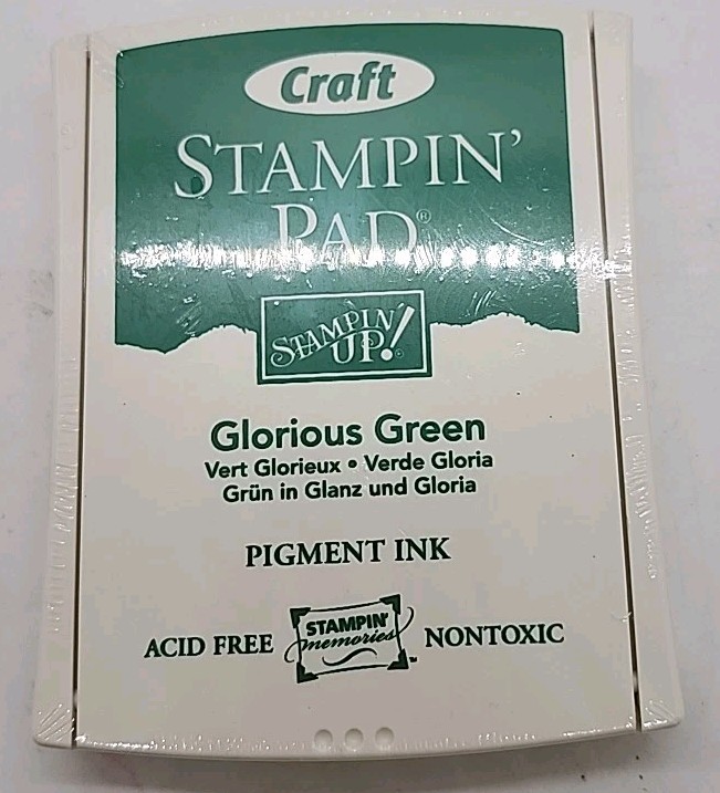 Glorious Green Stampin Pad *Sealed*