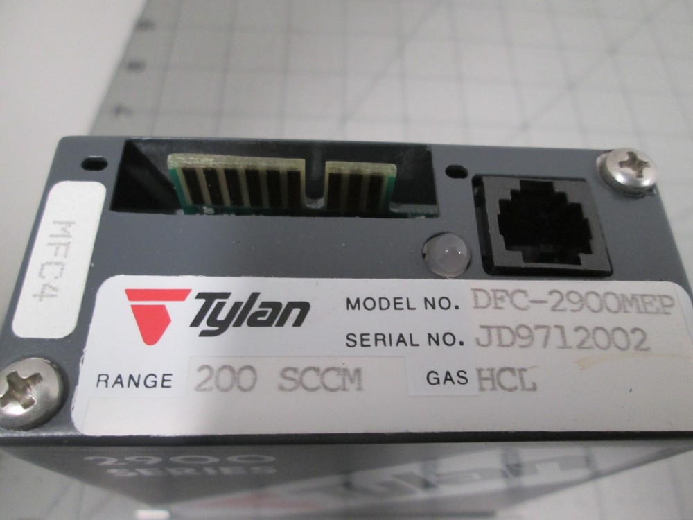 Tylan, DFC-2900MEP, 200 SCCM, HCL, Mass Flow Controller, New