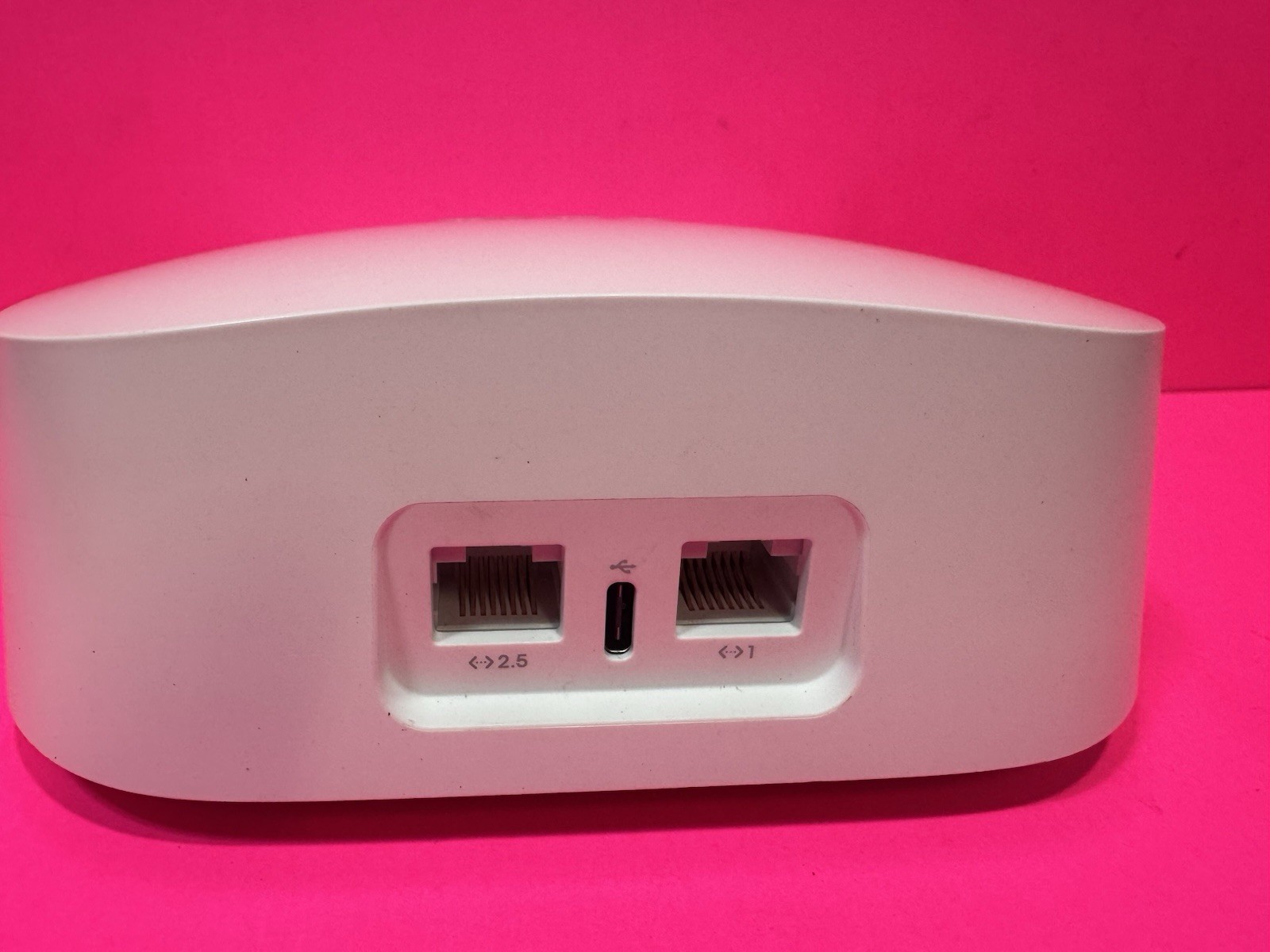 Eero Pro 6E Tri-Band Mesh Wi-Fi 6E S010001 white & Cat7 3" (Frontier Powered)