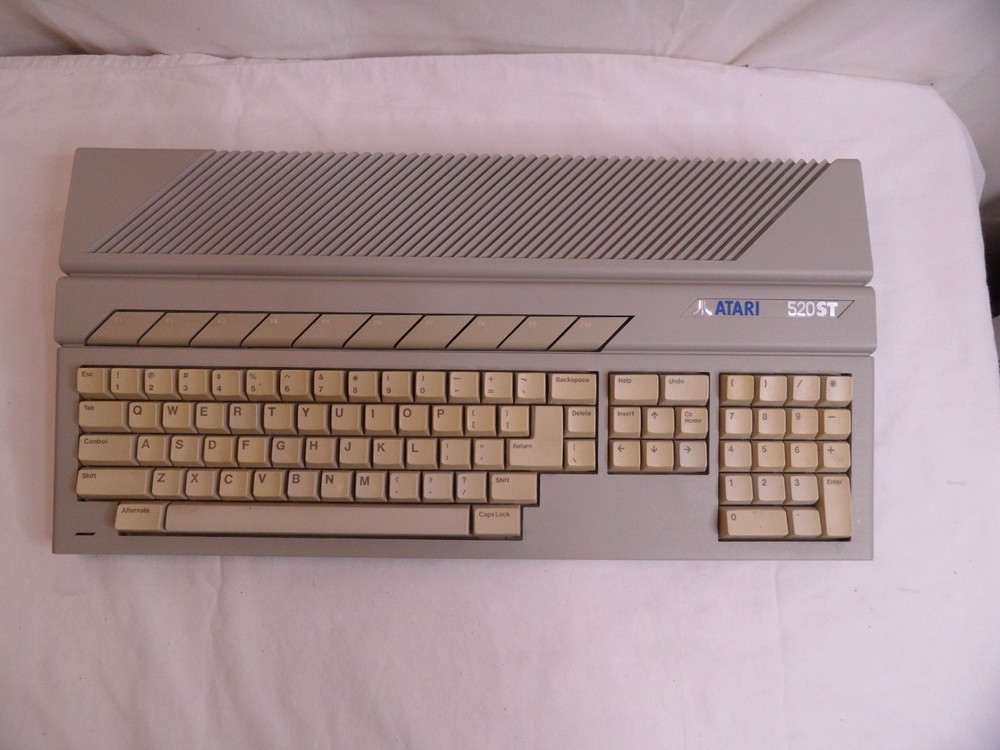 Atari 520ST STM Computer w/ Gotek and Power Supply - Tested & Working!