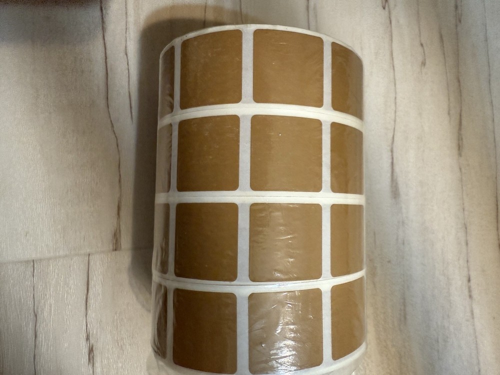 7/8" Square Target Pasters - 4000