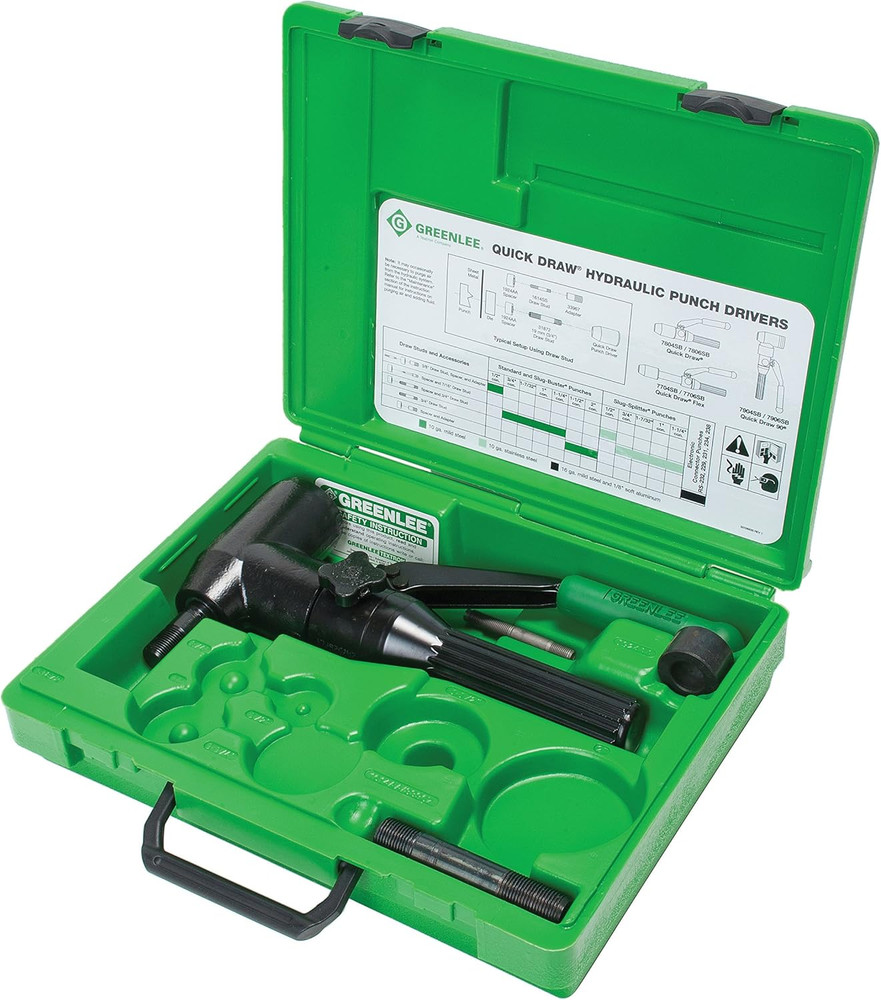 7904SB Quick Draw 90 Hydraulic Punch Driver & Kit
