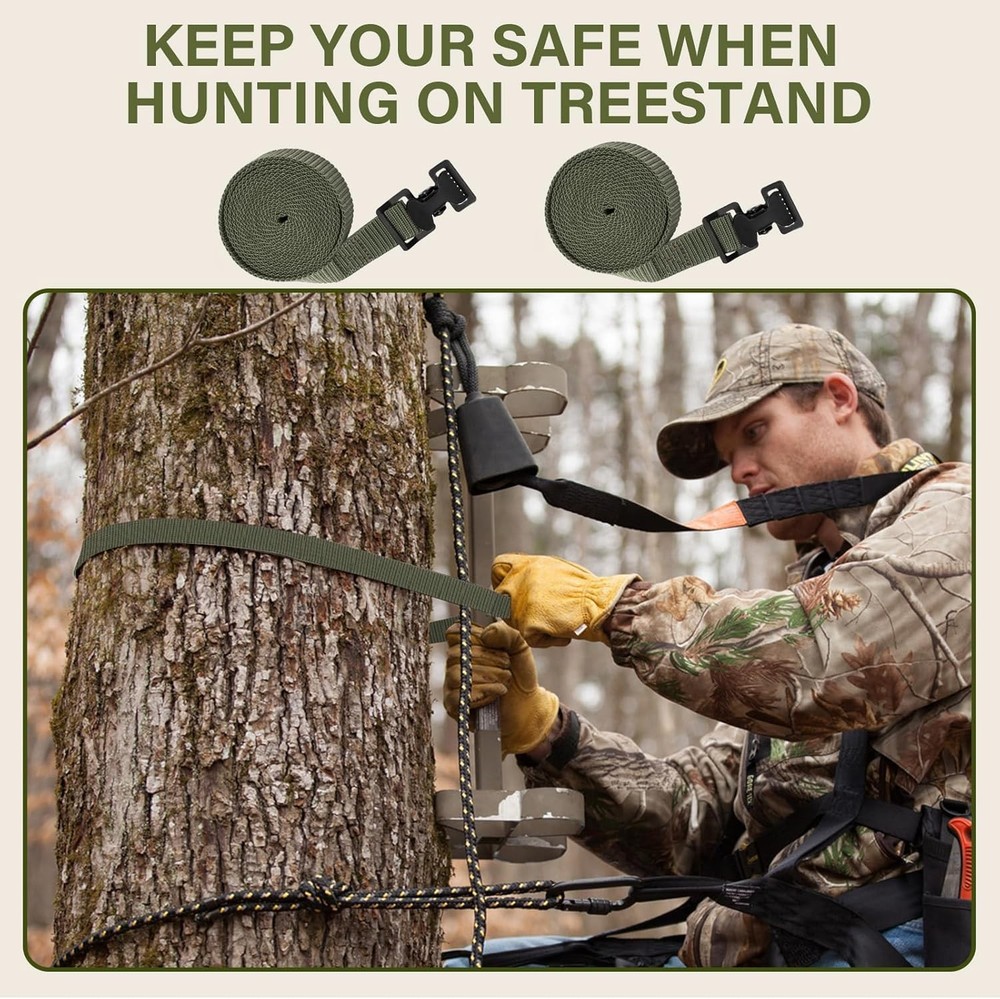 Treestands Utility Straps Pair for Summit Tree Stand Climber Stabilizer Straps