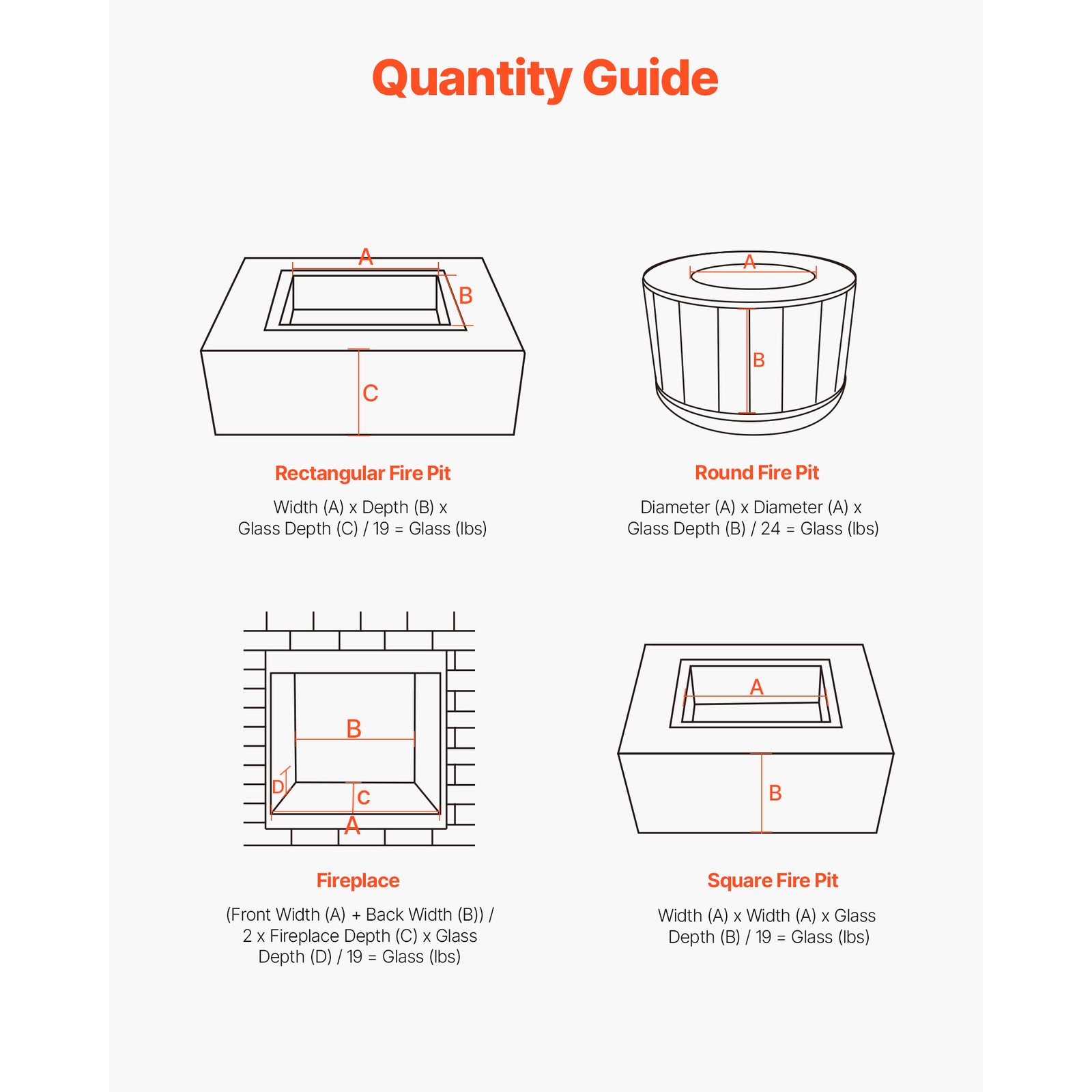 Uimoso 20 lbs Aqua Blue 1/2-Inch Glass Stones for Fire Pit or Fireplace