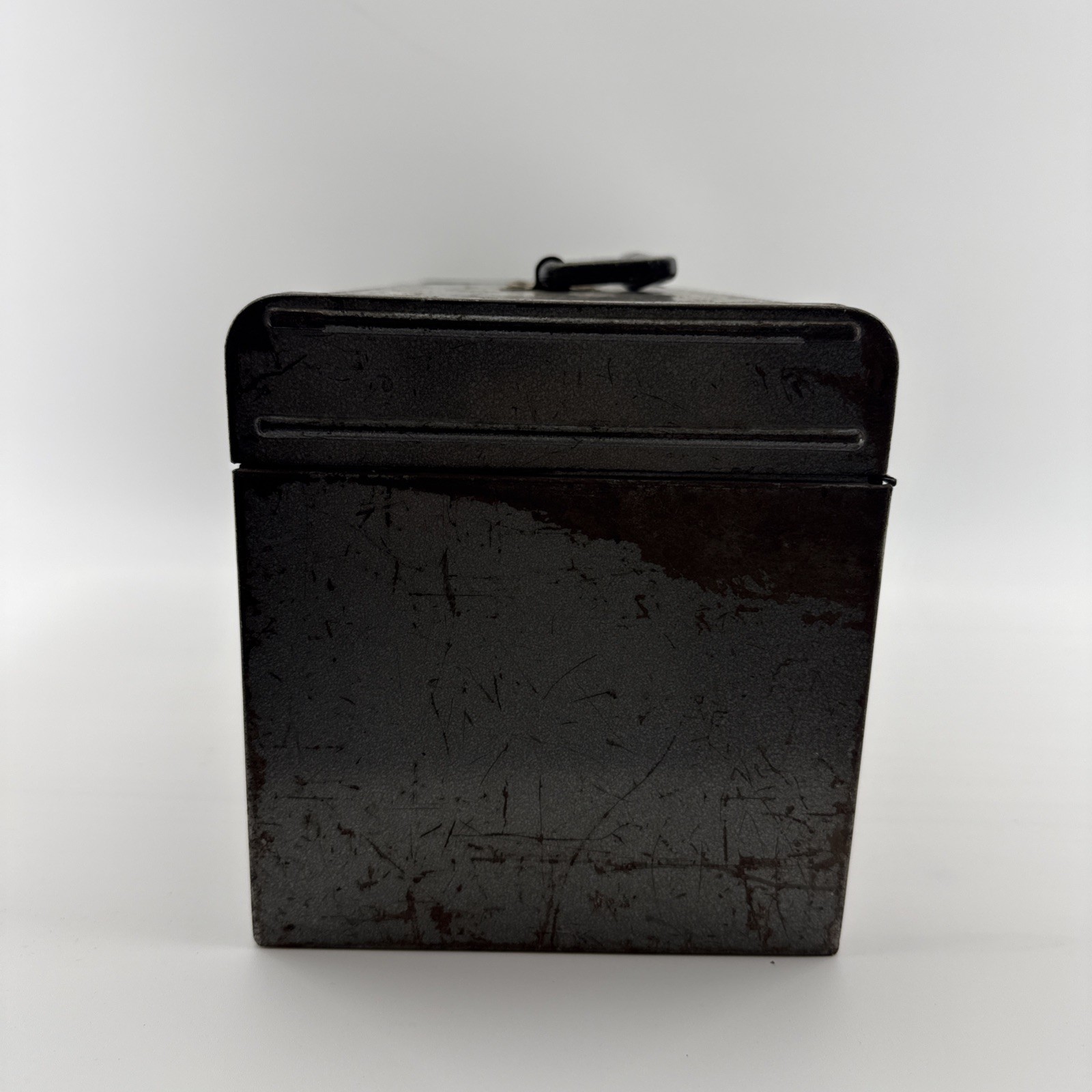 Vintage Sears Craftsman 65013 Metal Tool Box w/ Red Tray