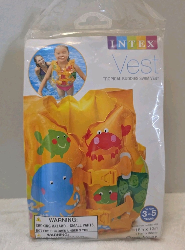 Intex Tropical Buddies Swim Vest