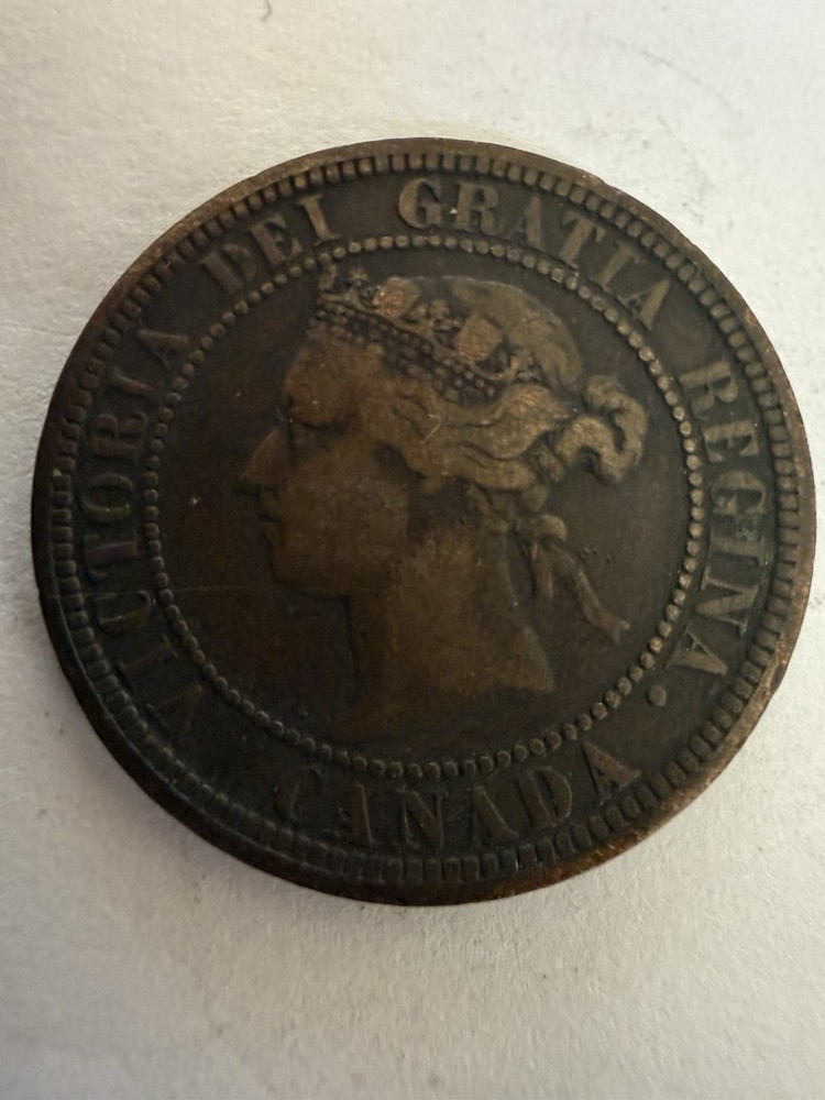 1881 Canada Large One Cent H Mint