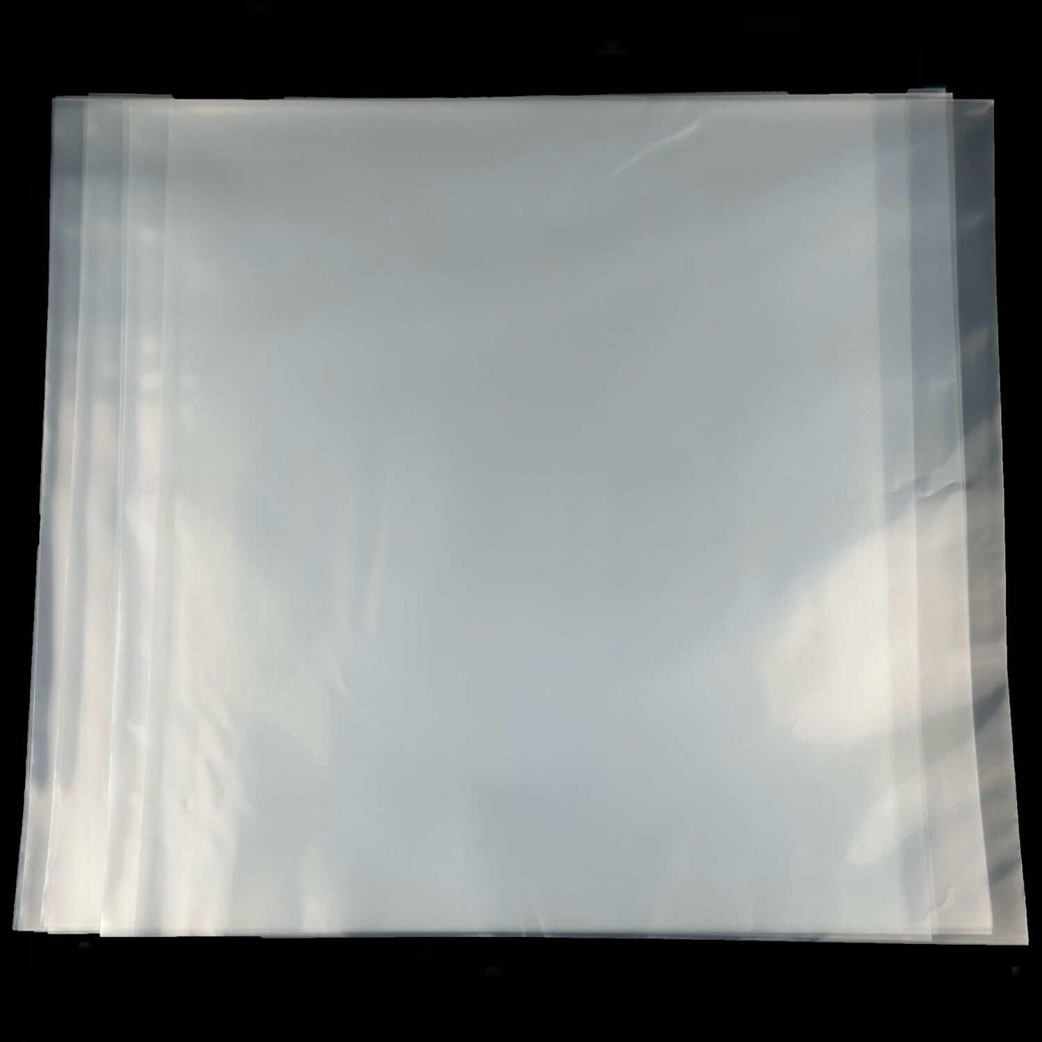 100 Clear Plastic LP Outer Sleeves 3 Mil HIGH QUALITY Vinyl Record Album Covers