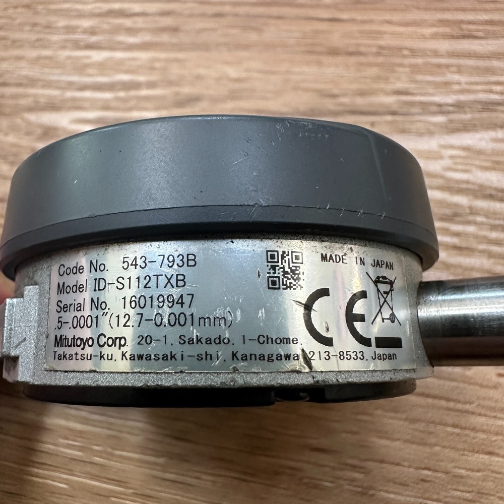 Mitutoyo 543-793B ABSOLUTE Digimatic Indicator .0001" Resolution