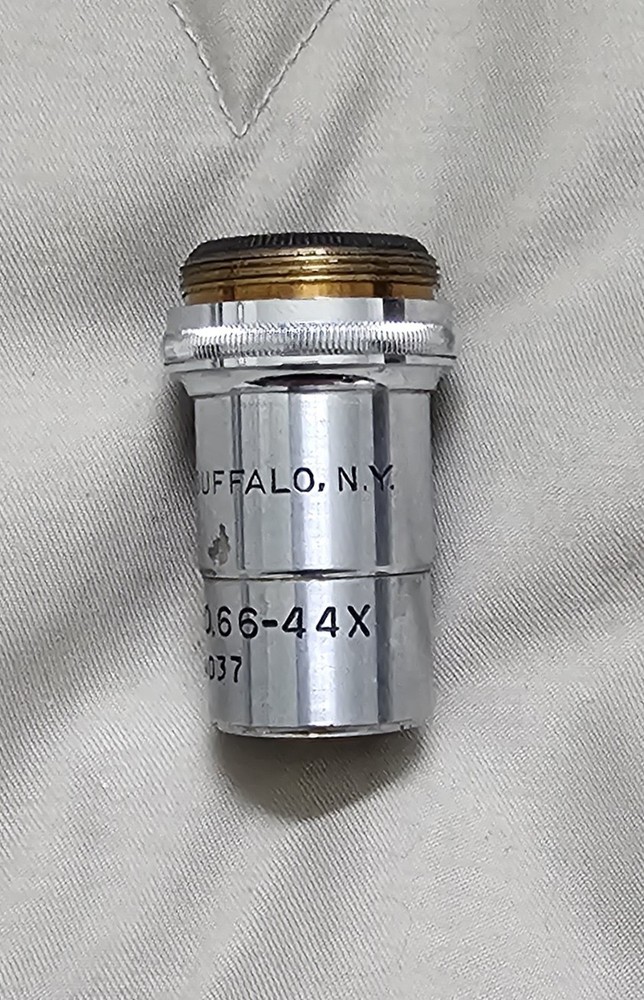 Spencer Lens 4mm N.A. 0.66-44x Microscope Objective