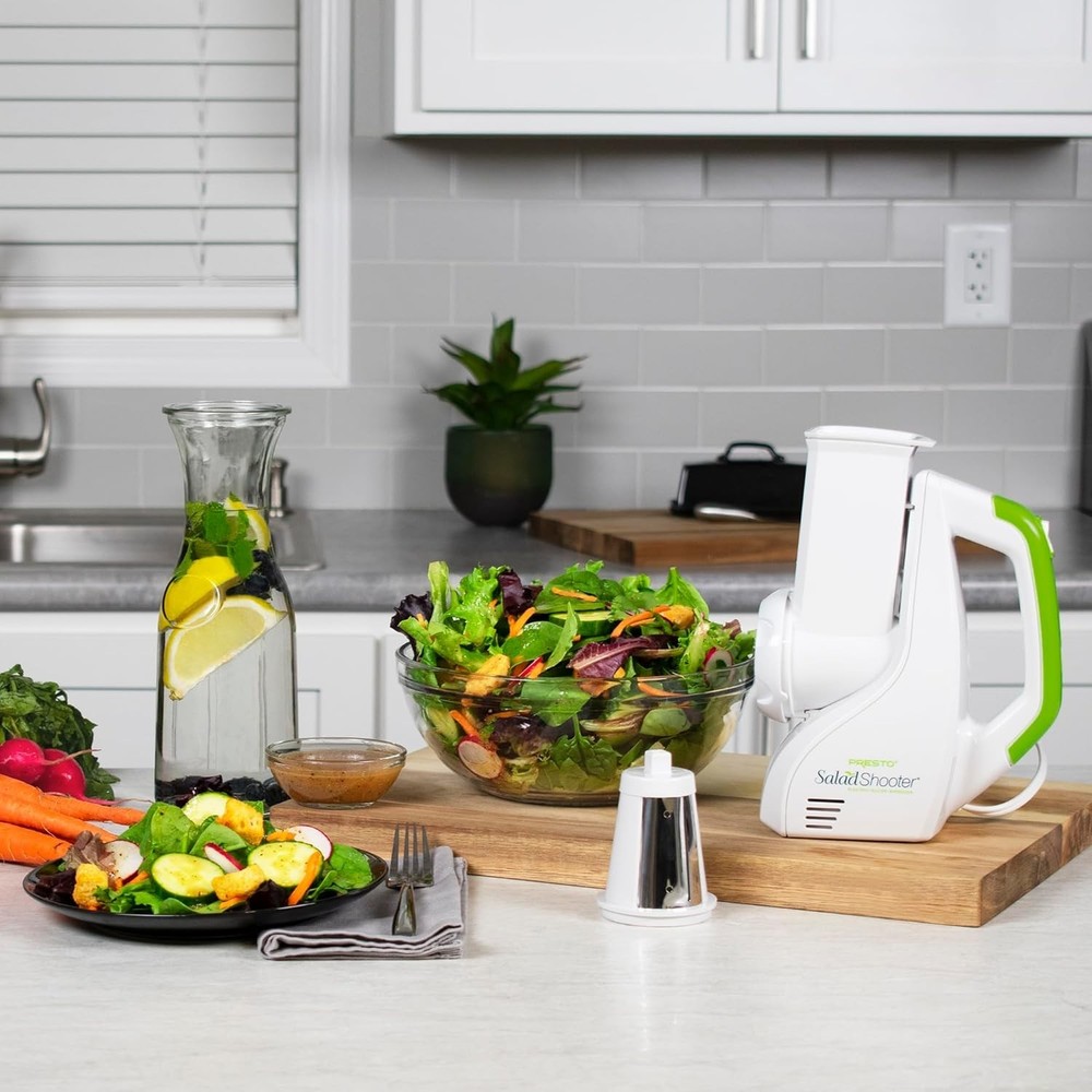 Electric Salad Shooter & Shredder
