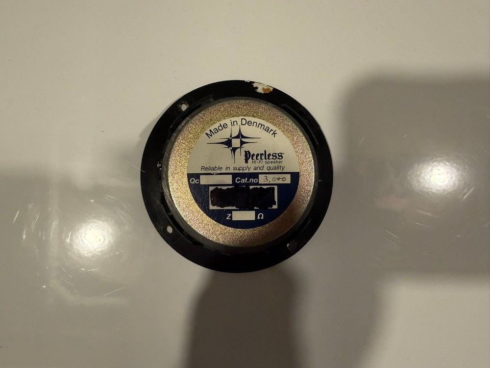 Peerless 588190-2 Dome Tweeter Tested Working 8-ohm Speaker