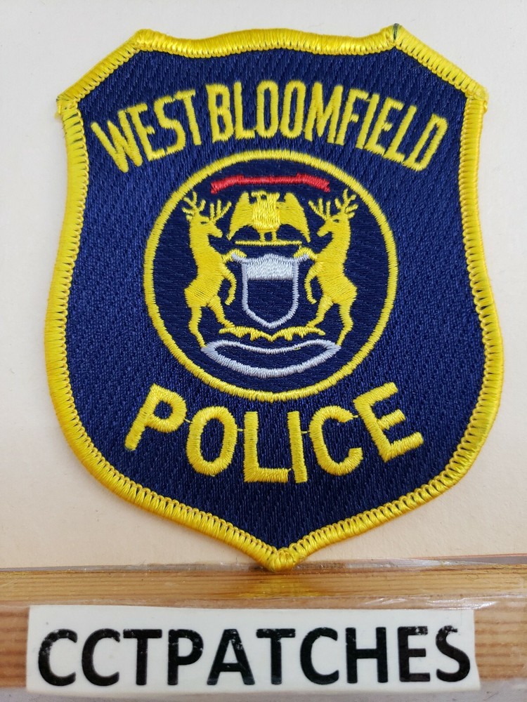 WEST BLOOMFIELD, MICHIGAN POLICE SHOULDER PATCH MI