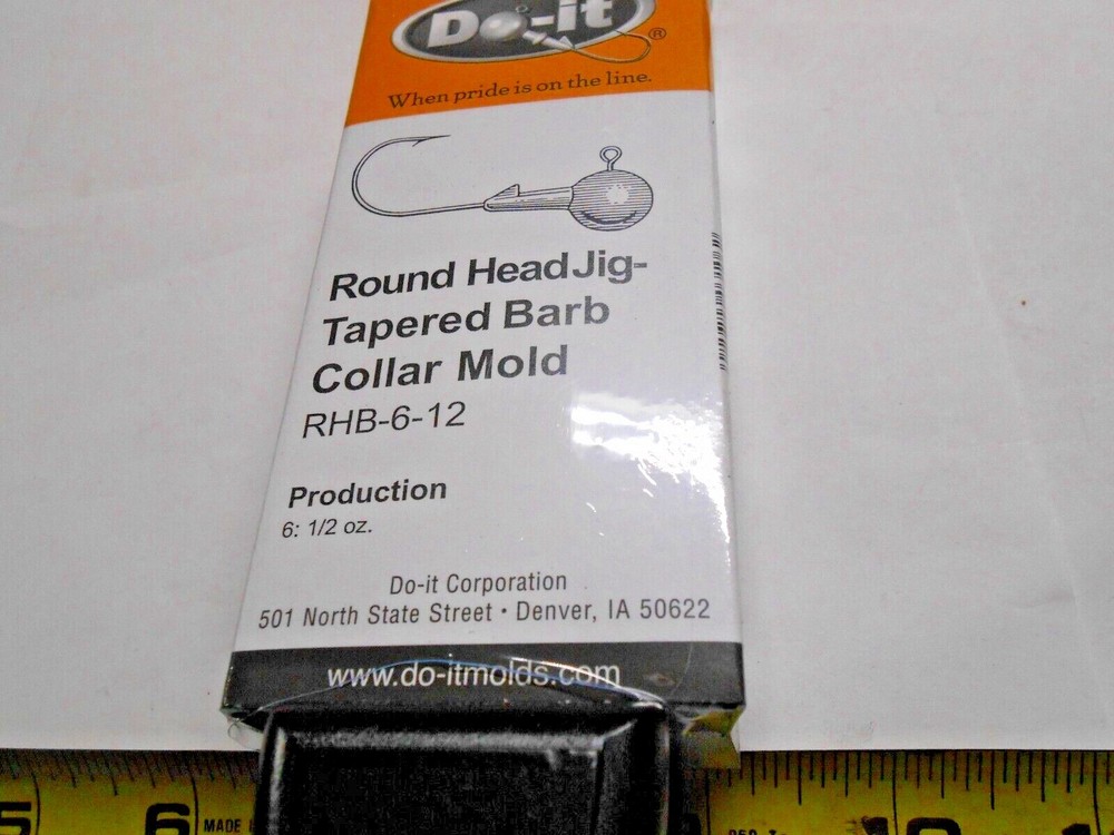 3106 Do-It Round Head Jig Mold 1/2 oz