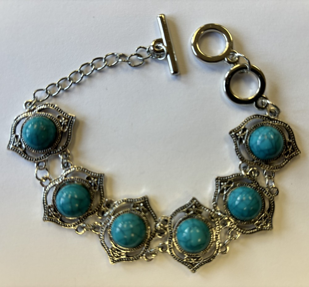 Turquoise Vintage Lord's Eye Bracelet