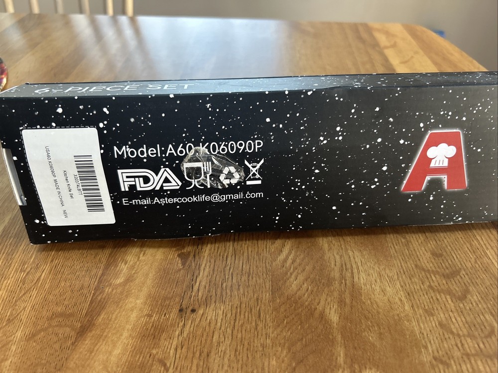 astercook 6 Piece knife set