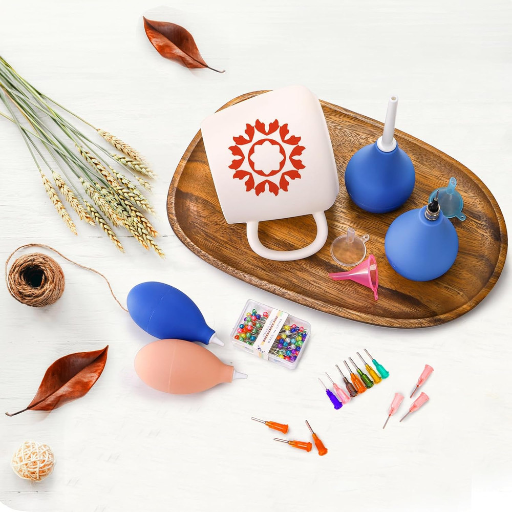 150 Pcs Pottery Tools Supplies, Ceramic Precision Applicator, Precision Tips ...